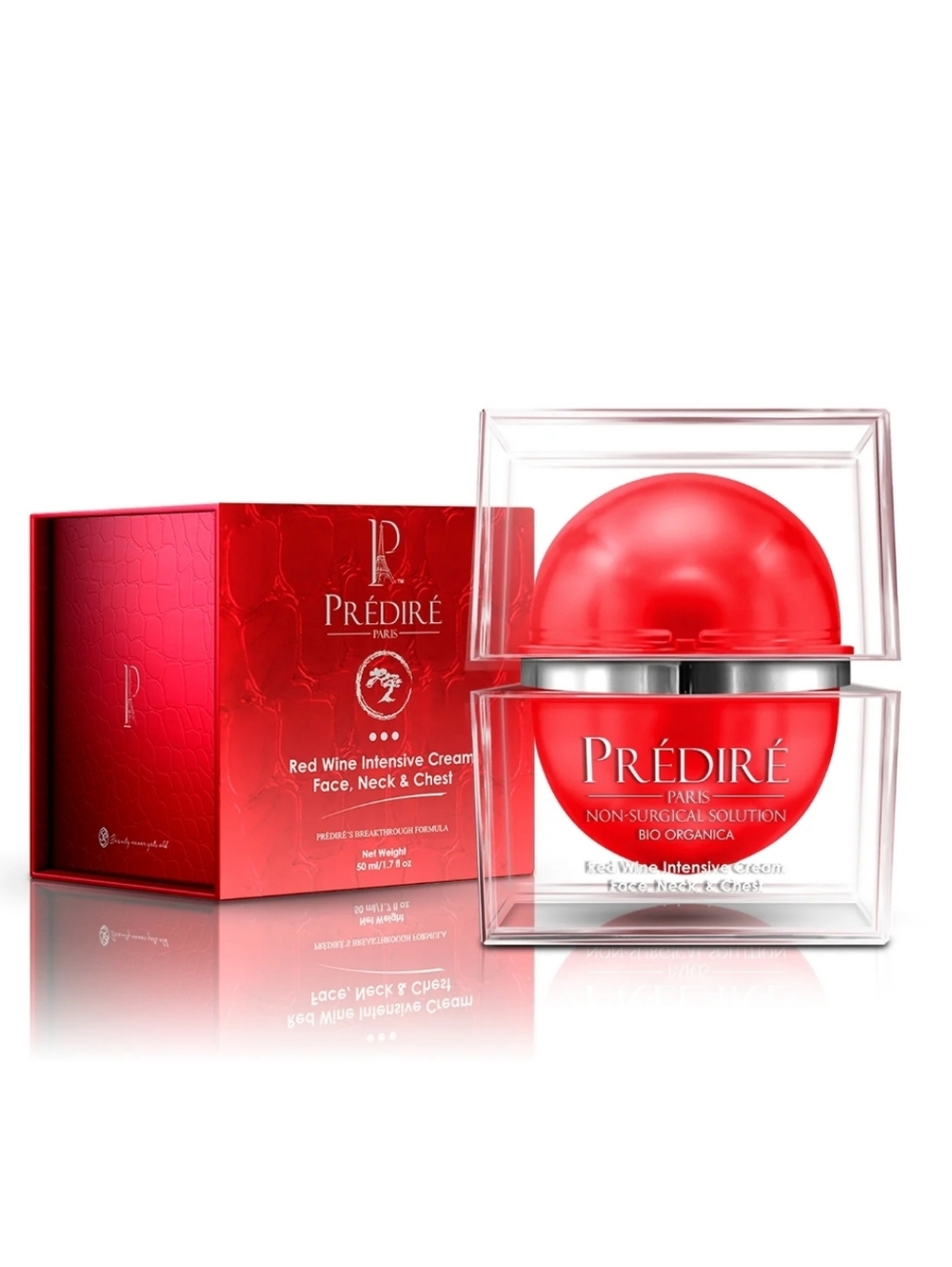 Predire ParisRed Wine Intensive Cream Face, Neck and Chest, 50ml